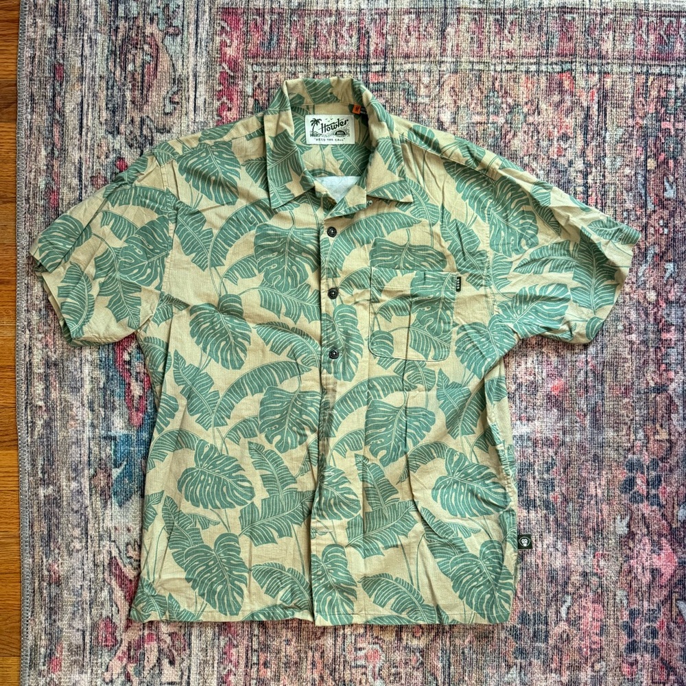 Howler Broa Tropical Short Sleeve Button Down Shirt